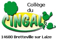 Collège du Cingal – Bretteville sur Laize – Offres d’emploi